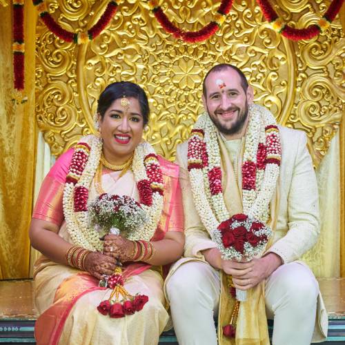 Vincent & Sangeetha - Live Projection was a bit hit, photo prints were such a lovely takeaway